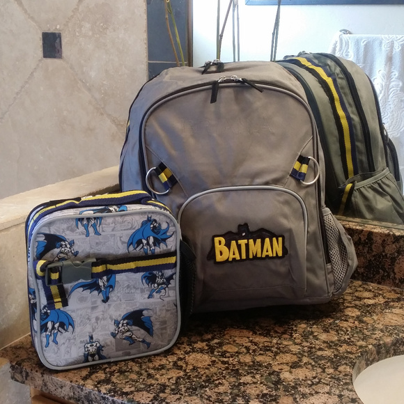 pottery barn batman backpack